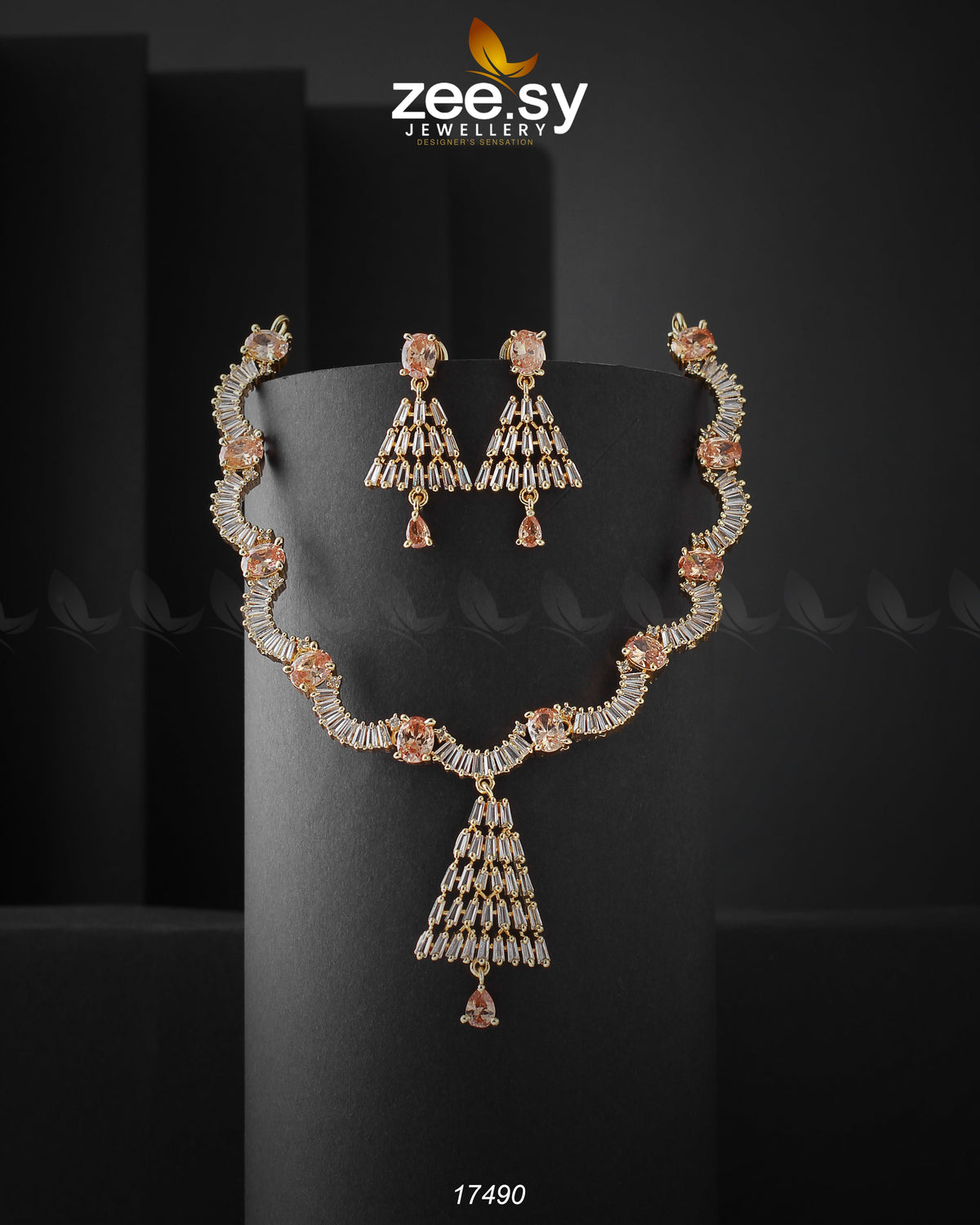 Italian Zircon Necklace - House Of Hania