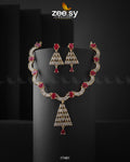 Italian Zircon Necklace - House Of Hania