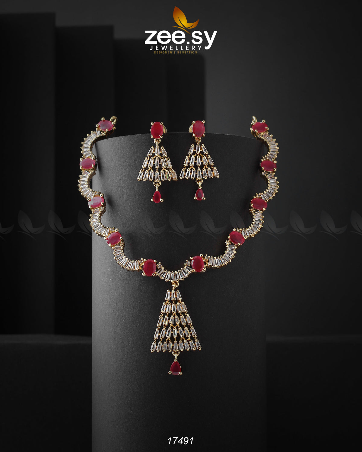 Italian Zircon Necklace - House Of Hania