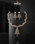 Italian Zircon Necklace - House Of Hania