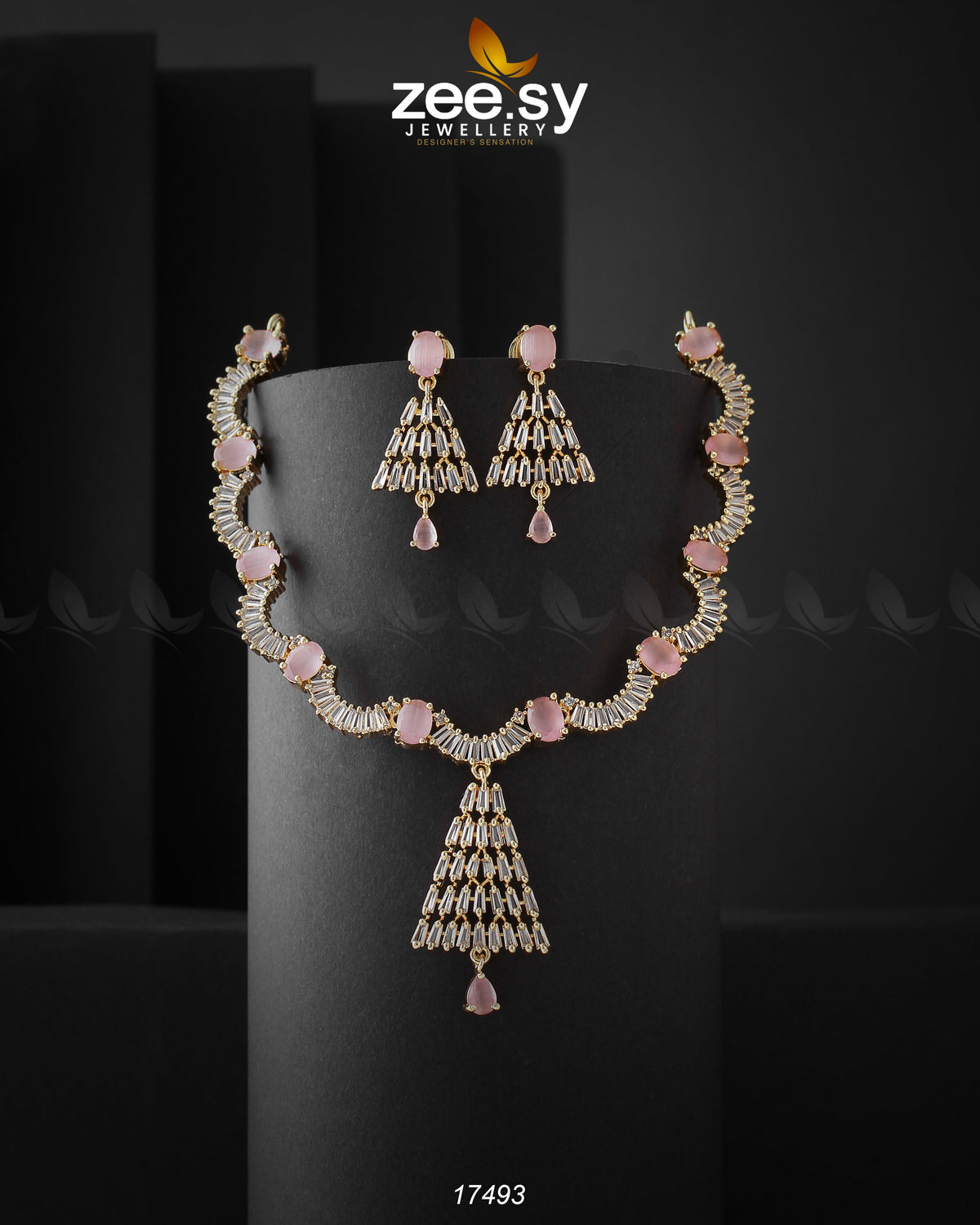 Italian Zircon Necklace - House Of Hania
