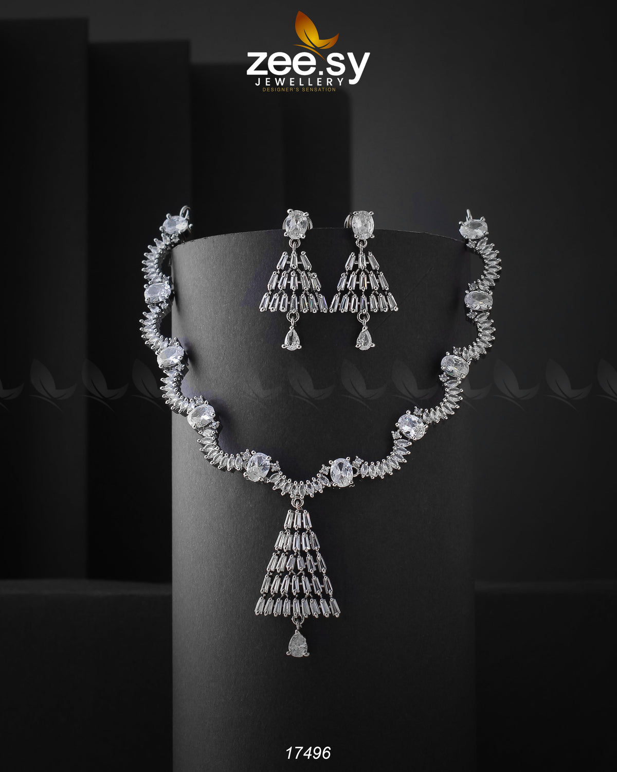 Italian Zircon Necklace - House Of Hania