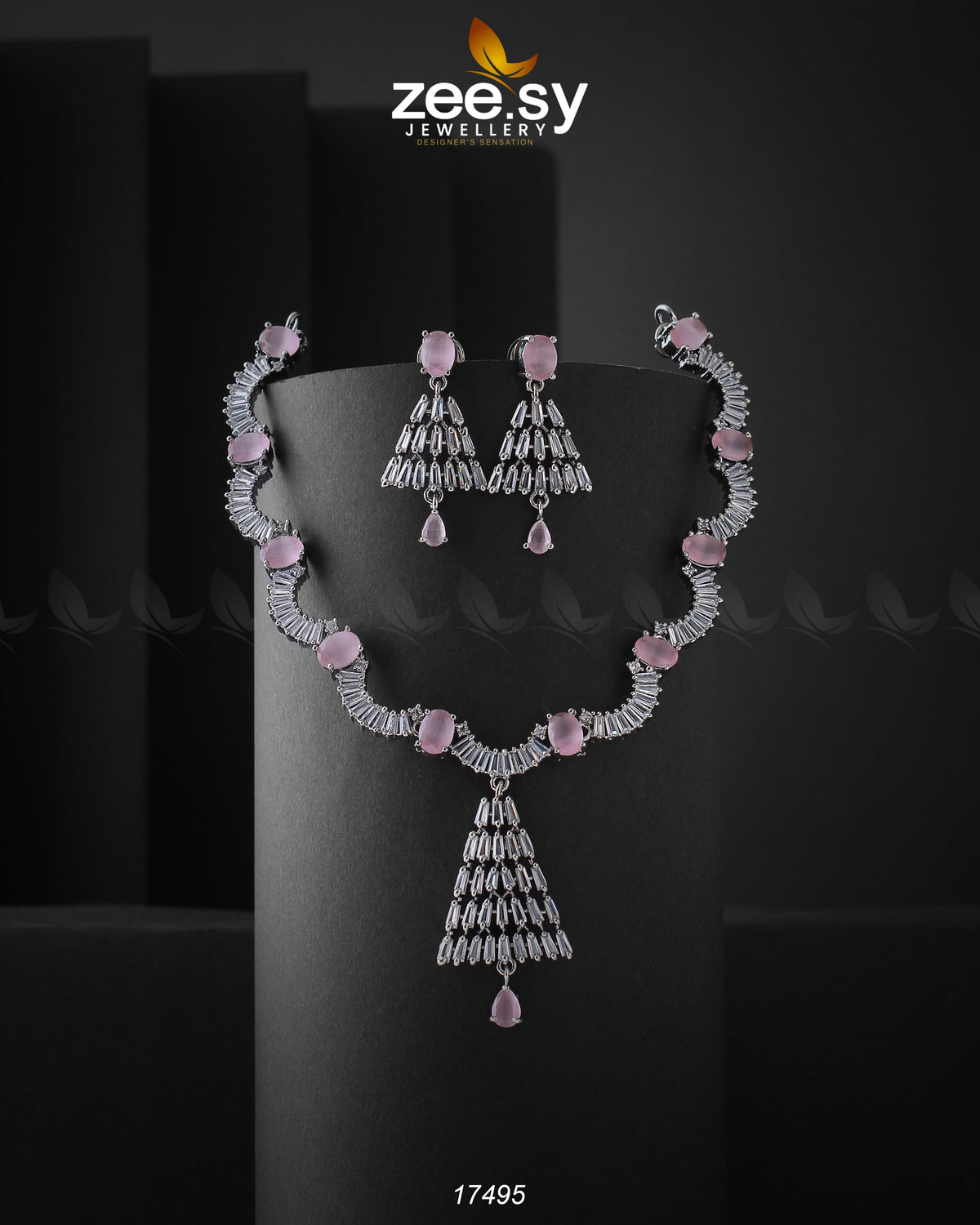 Italian Zircon Necklace - House Of Hania