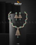 Italian Zircon Necklace - House Of Hania