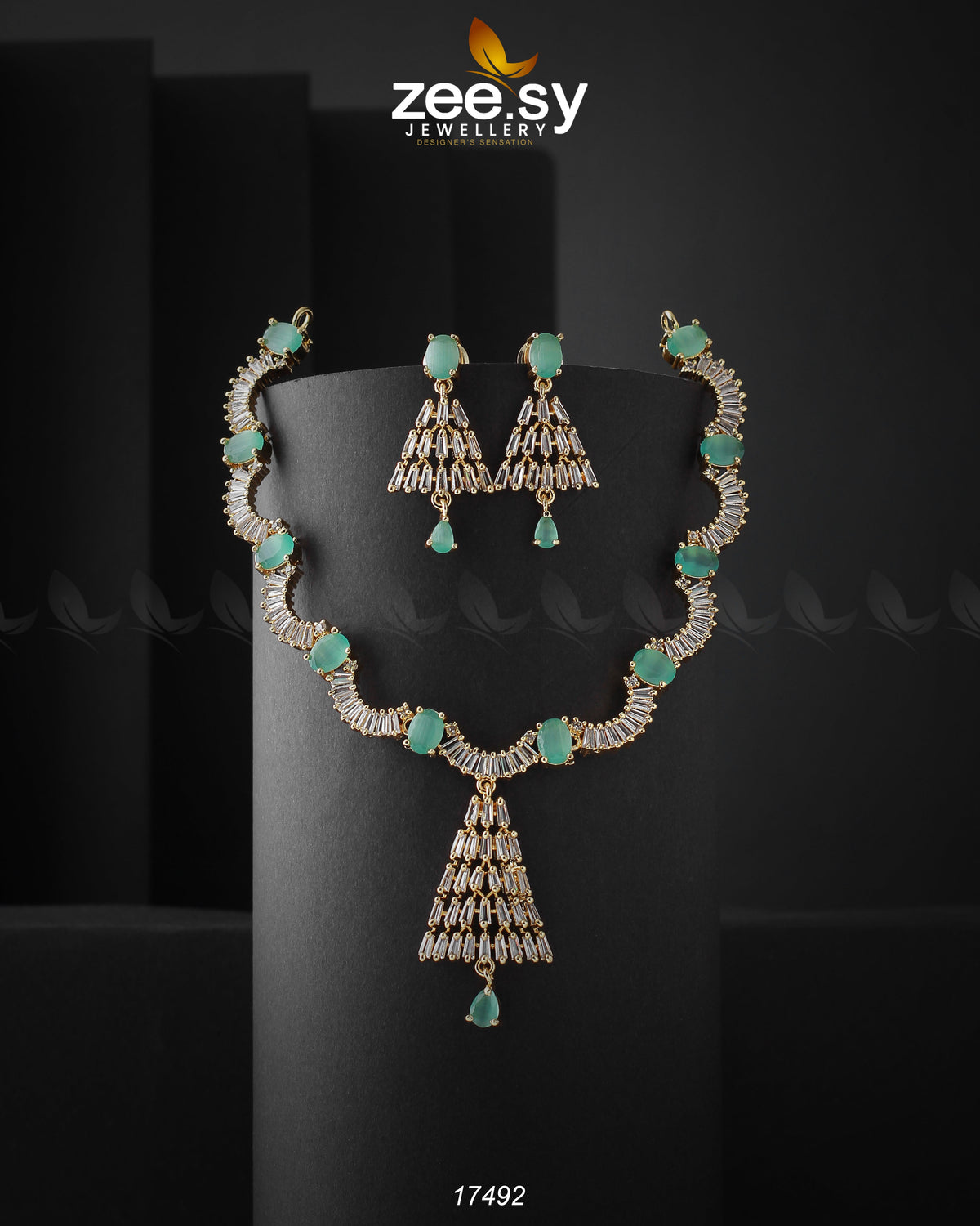 Italian Zircon Necklace - House Of Hania