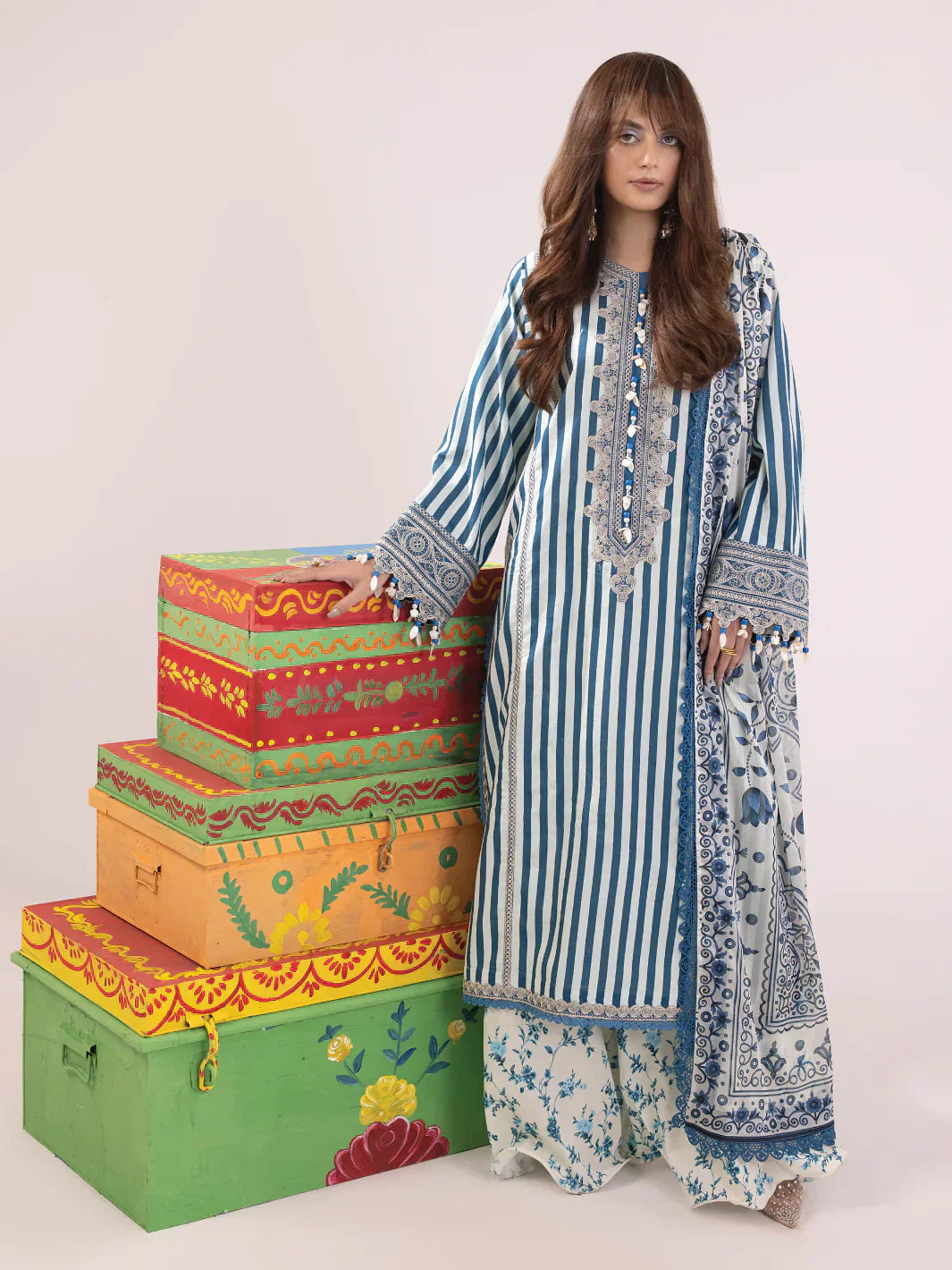 Ittehad | Faiza Faisal Rangeeli Lawn 24 | Albeli - House Of Hania