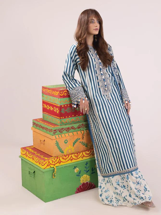 Ittehad | Faiza Faisal Rangeeli Lawn 24 | Albeli - House Of Hania