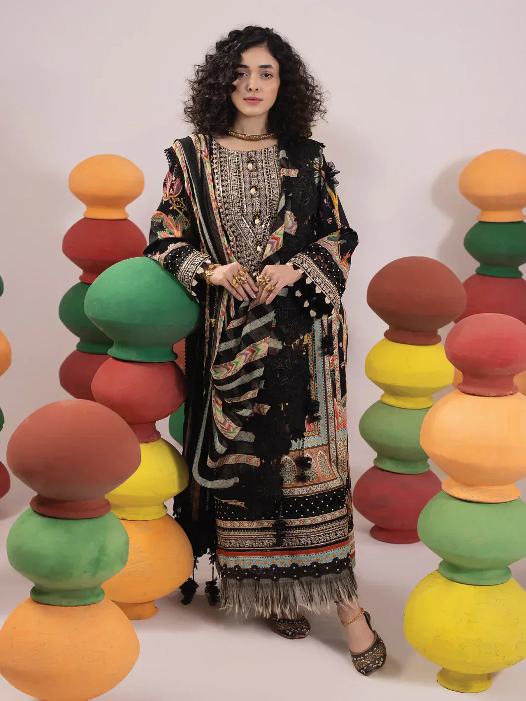 Ittehad | Faiza Faisal Rangeeli Lawn 24 | BulBul - House Of Hania