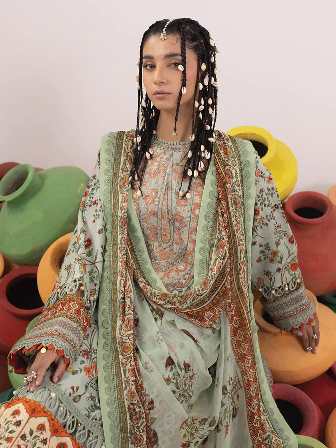 Ittehad | Faiza Faisal Rangeeli Lawn 24 | Chambeli - House Of Hania