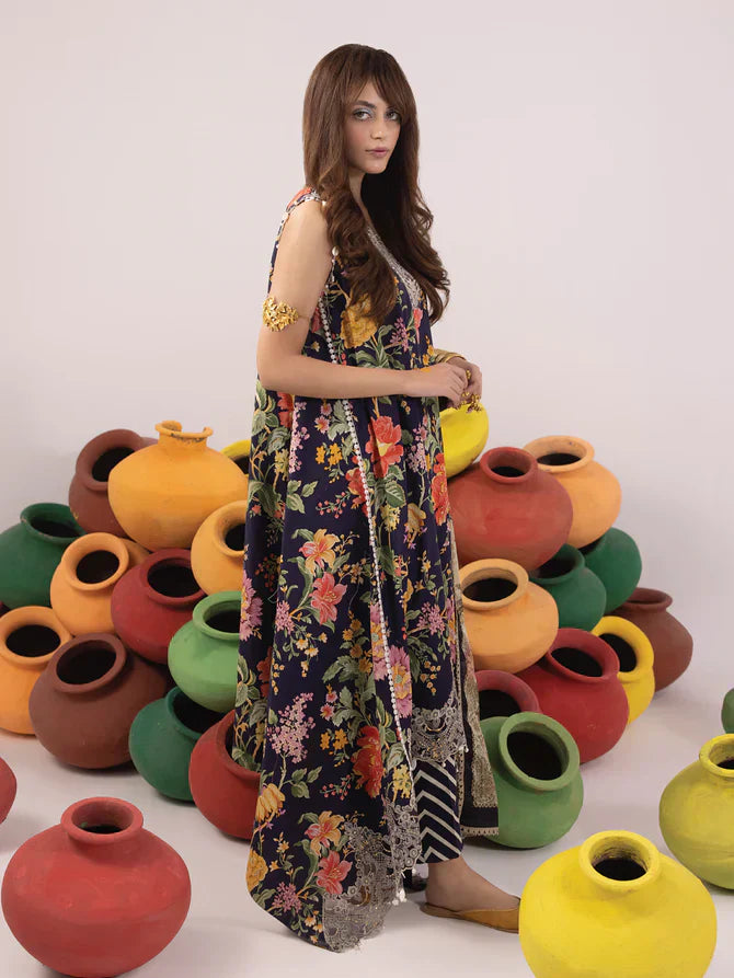 Ittehad | Faiza Faisal Rangeeli Lawn 24 | Champa - House Of Hania