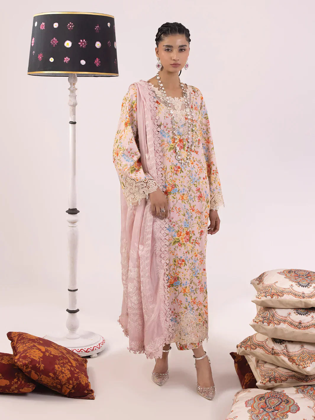 Ittehad | Faiza Faisal Rangeeli Lawn 24 | Laali - House Of Hania