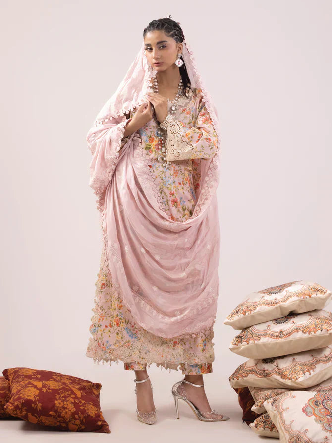 Ittehad | Faiza Faisal Rangeeli Lawn 24 | Laali - House Of Hania