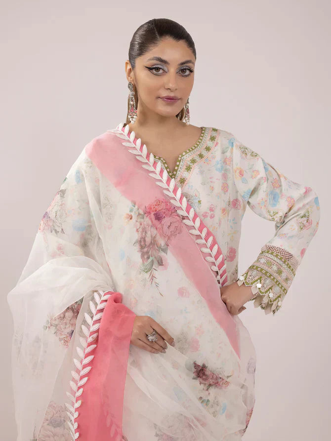 Ittehad | Faiza Faisal Rangeeli Lawn 24 | Nargis - House Of Hania