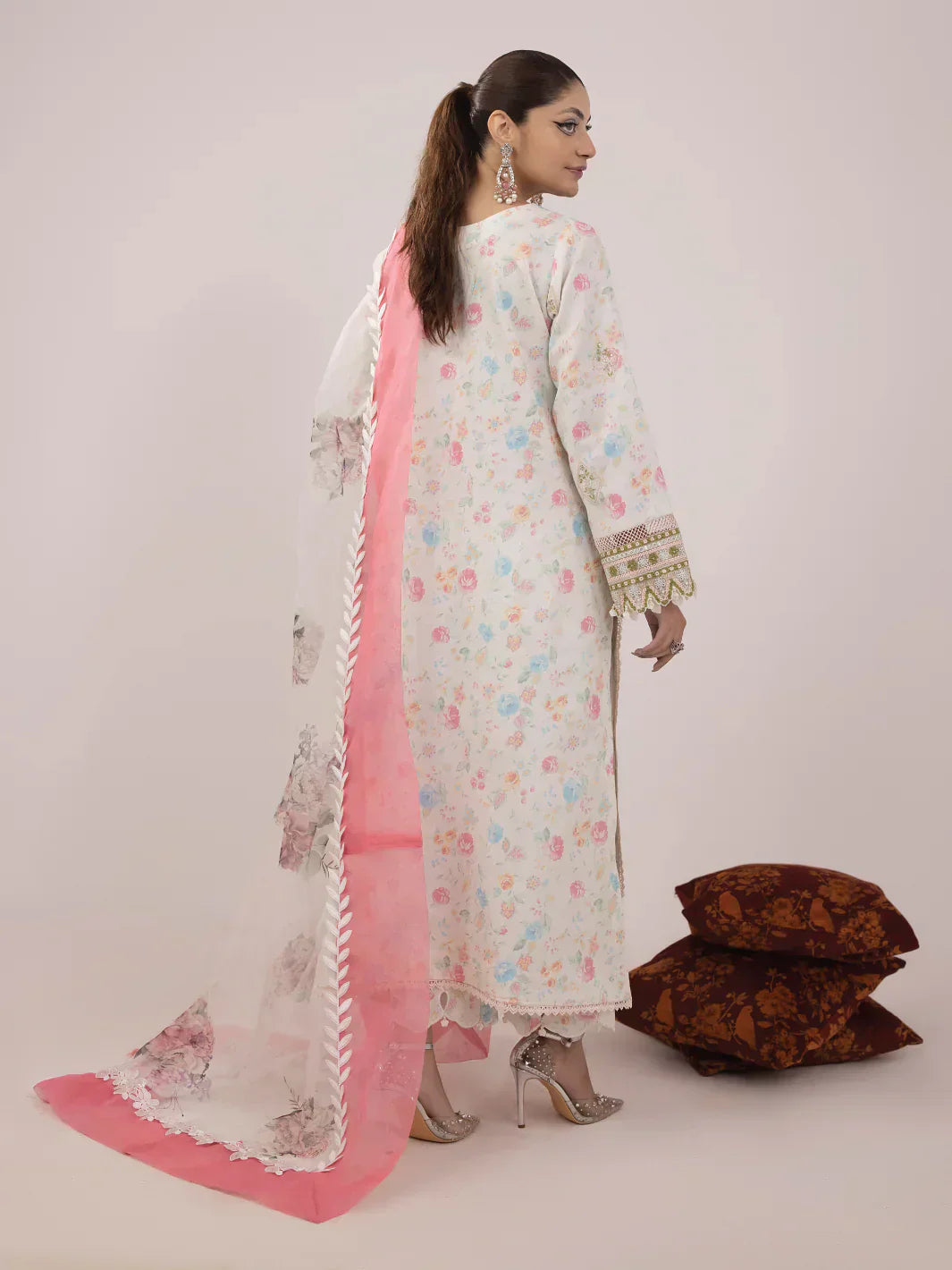 Ittehad | Faiza Faisal Rangeeli Lawn 24 | Nargis - House Of Hania