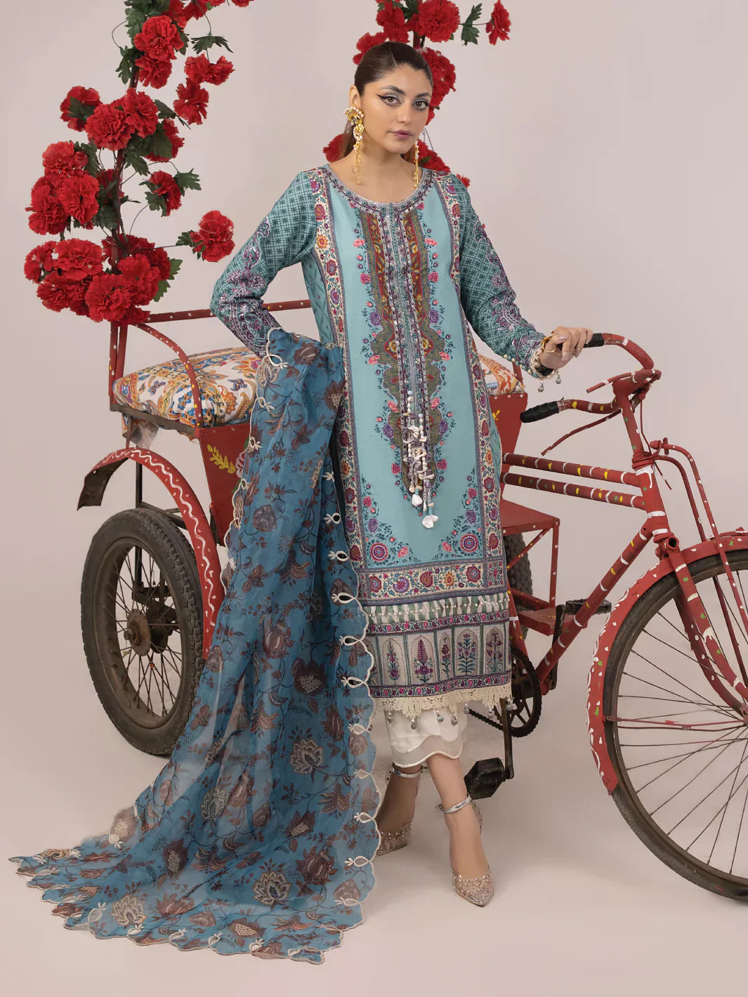 Ittehad | Faiza Faisal Rangeeli Lawn 24 | Rampa - House Of Hania
