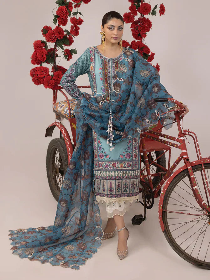 Ittehad | Faiza Faisal Rangeeli Lawn 24 | Rampa - House Of Hania