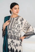 Ittehad | Printed Lawn 24 | IP3P02-3PS-BGE - House Of Hania
