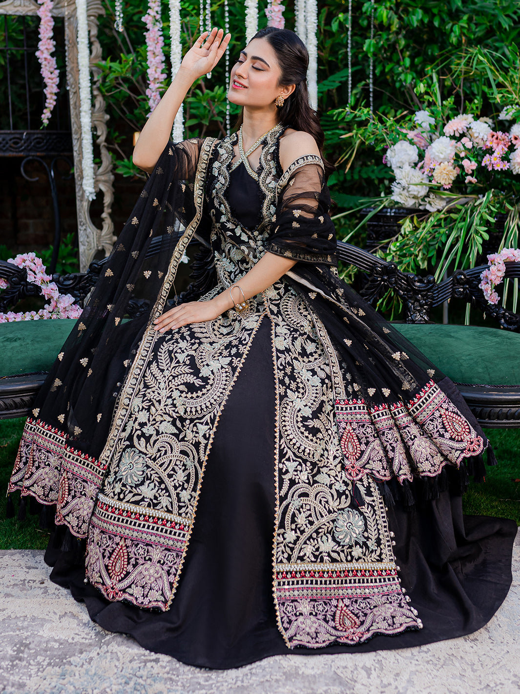 Izel | Heeriye Festive Collection |Surmaya - House Of Hania