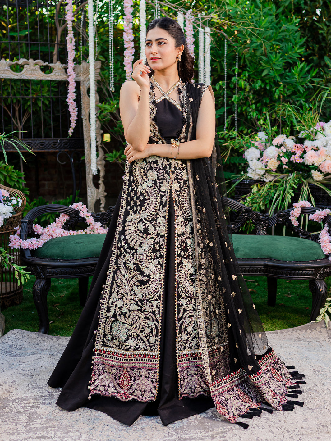 Izel | Heeriye Festive Collection |Surmaya - House Of Hania