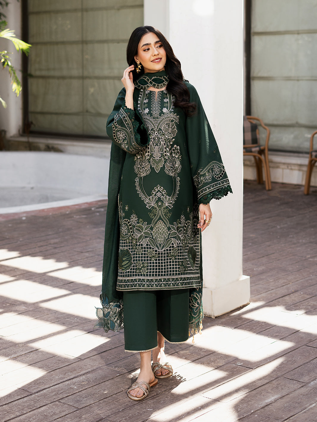 Izel | Mahveen Festive Lawn 25 | FATIN - House Of Hania