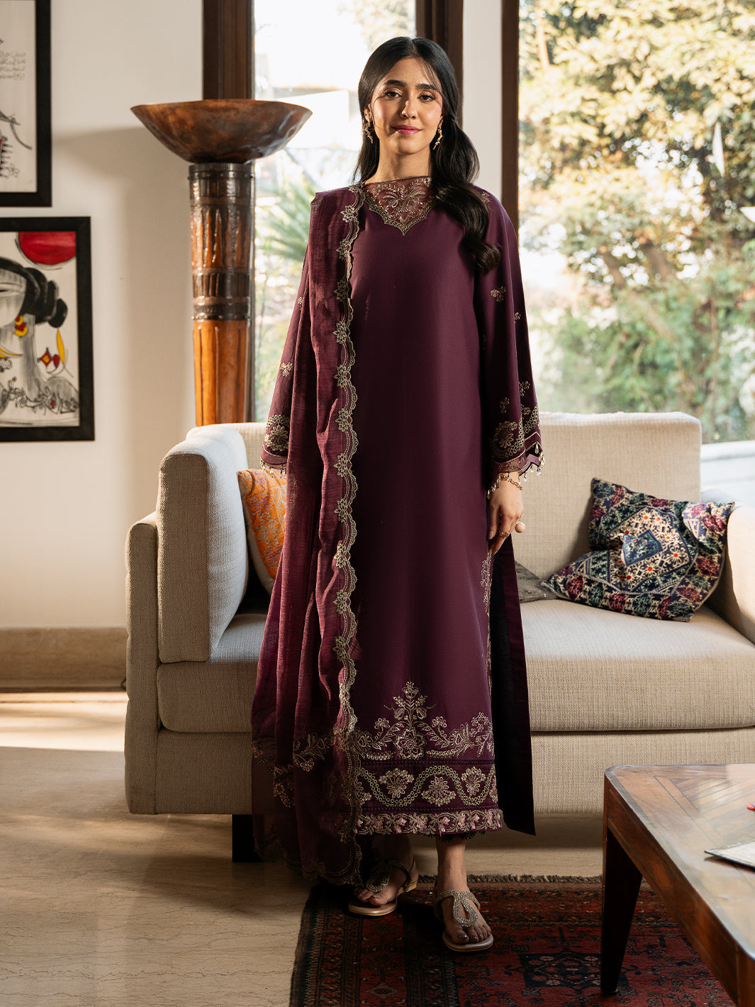 Izel | Mahveen Festive Lawn 25 | HANA - House Of Hania