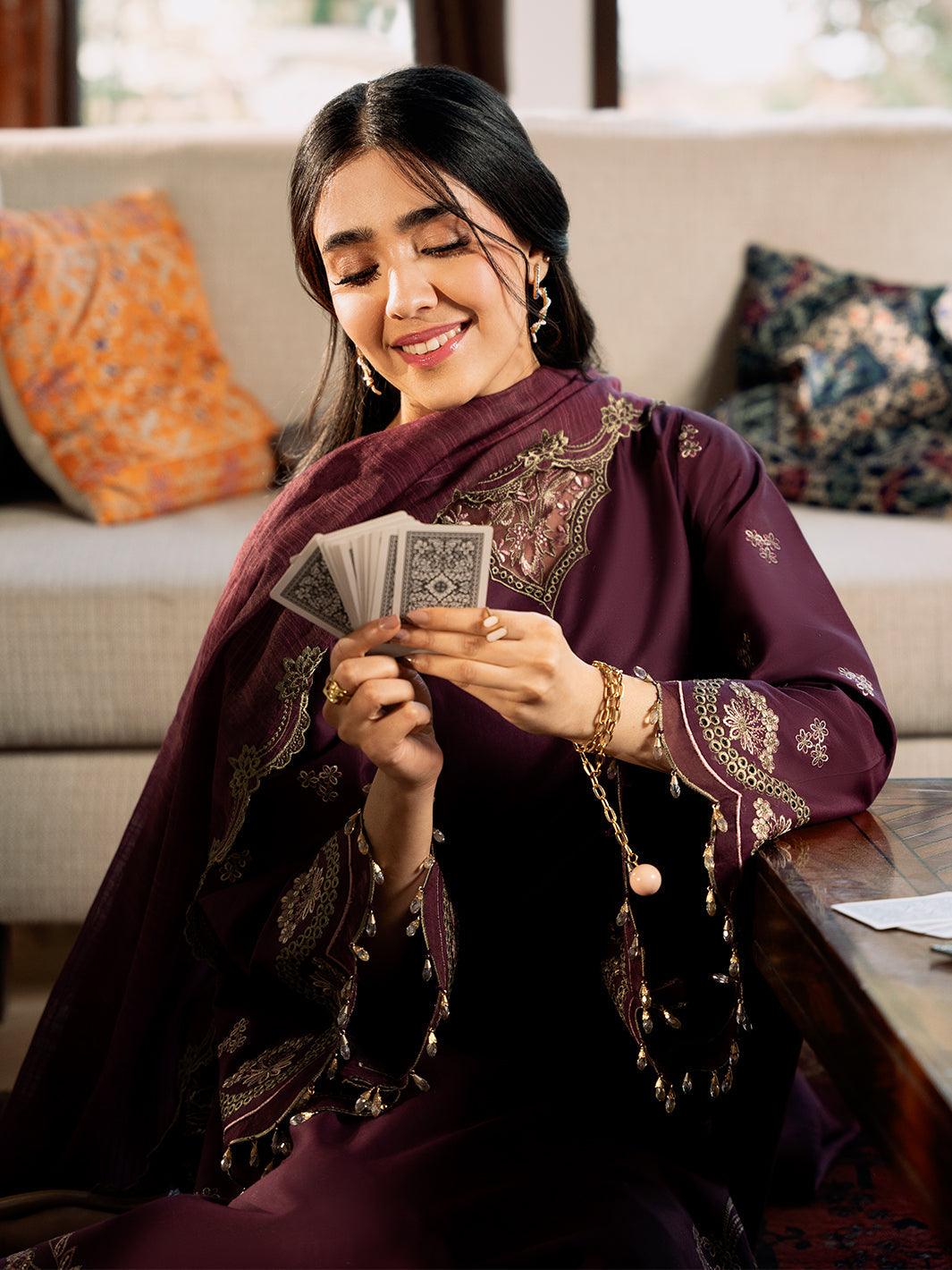 Izel | Mahveen Festive Lawn 25 | HANA - House Of Hania