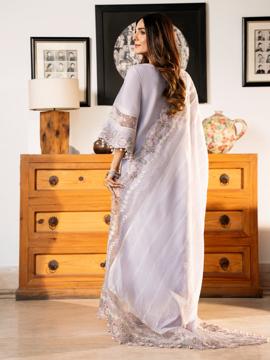 Izel | Mahveen Festive Lawn 25 | LAMIA - House Of Hania