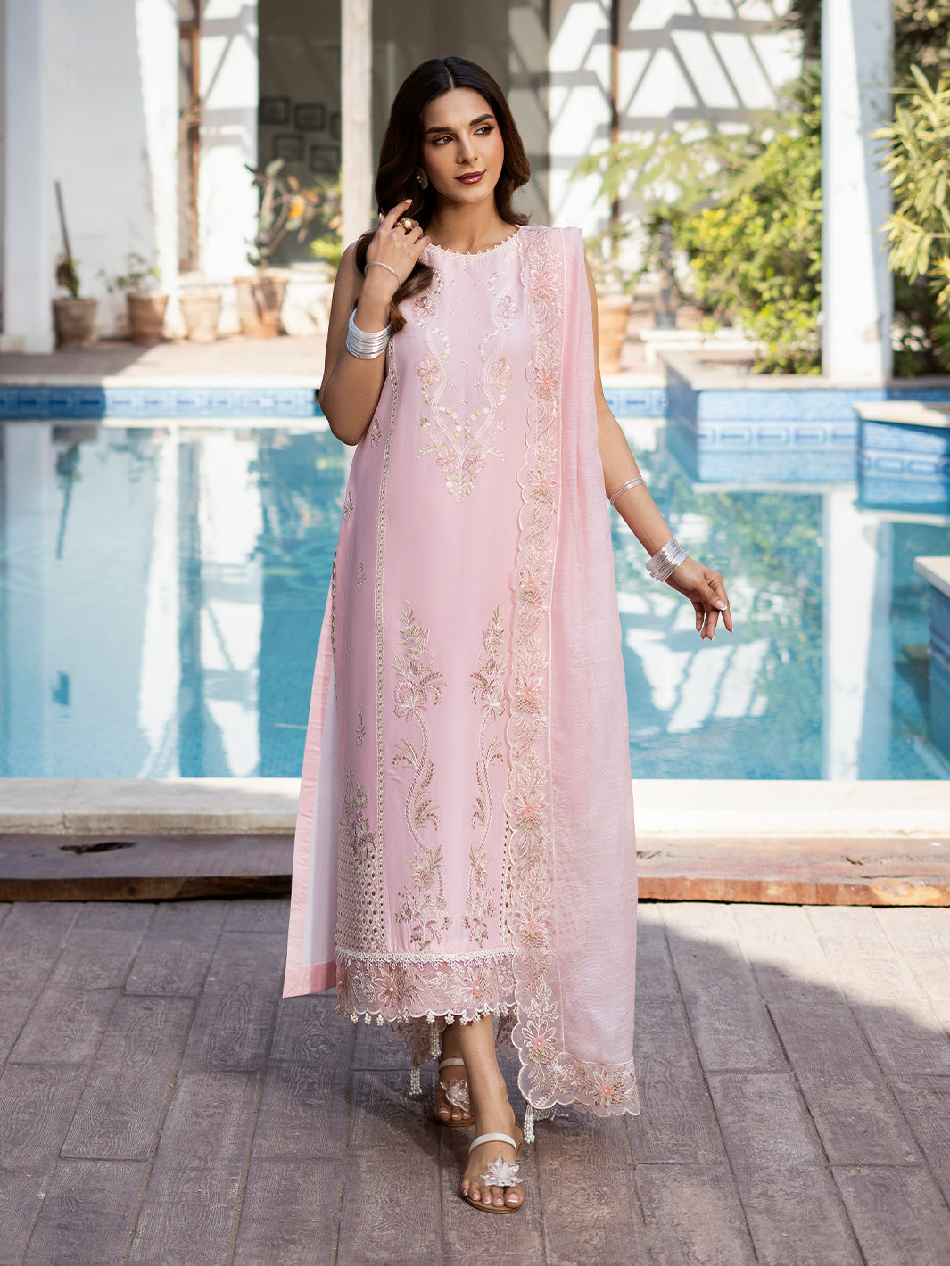 Izel | Mahveen Festive Lawn 25 | SAFA - House Of Hania