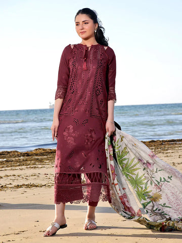 Izel | Saahil Signature Lawn 24 | LALEEN - House Of Hania