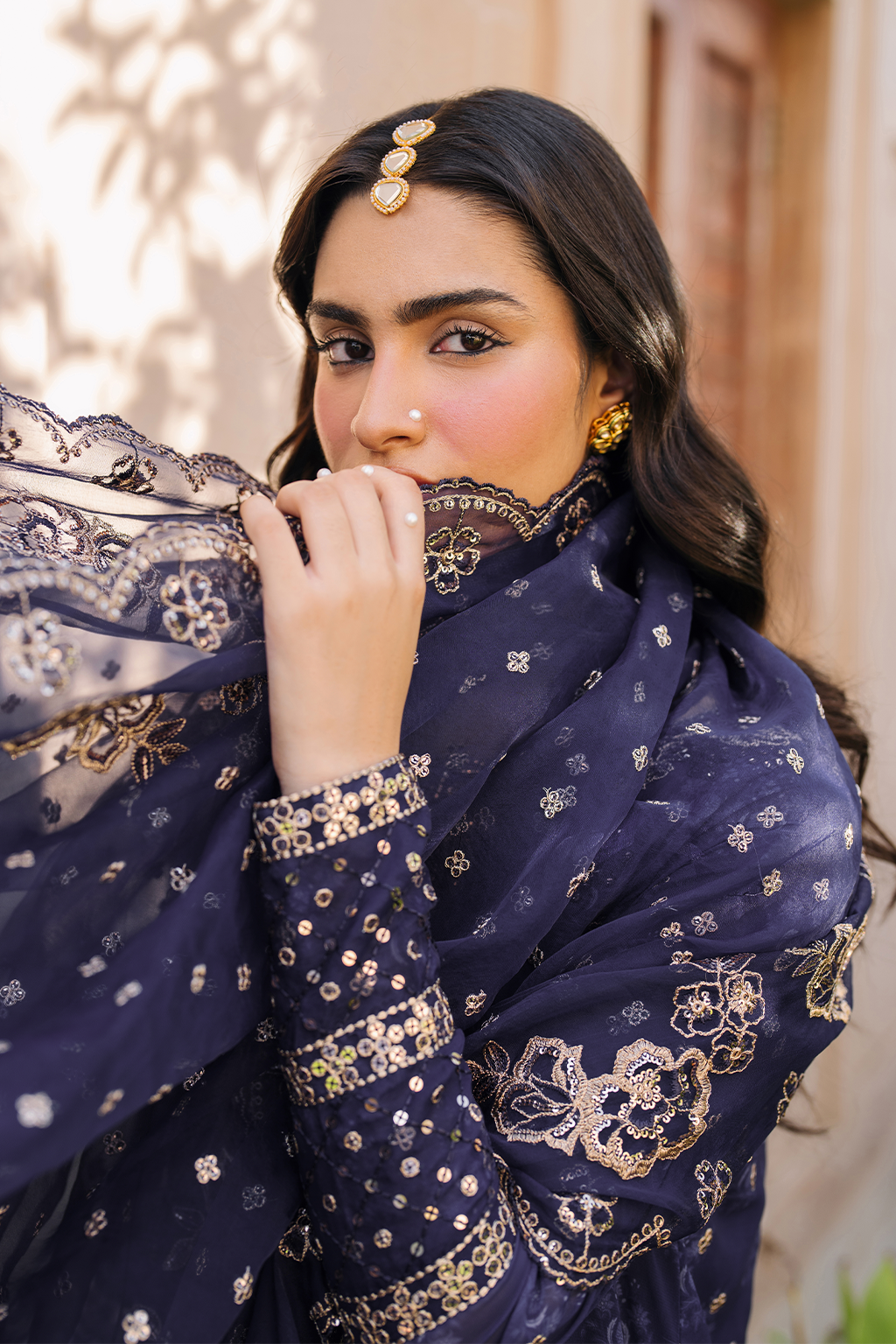 Iznik | Bandhani Formals | UE-325 - House Of Hania