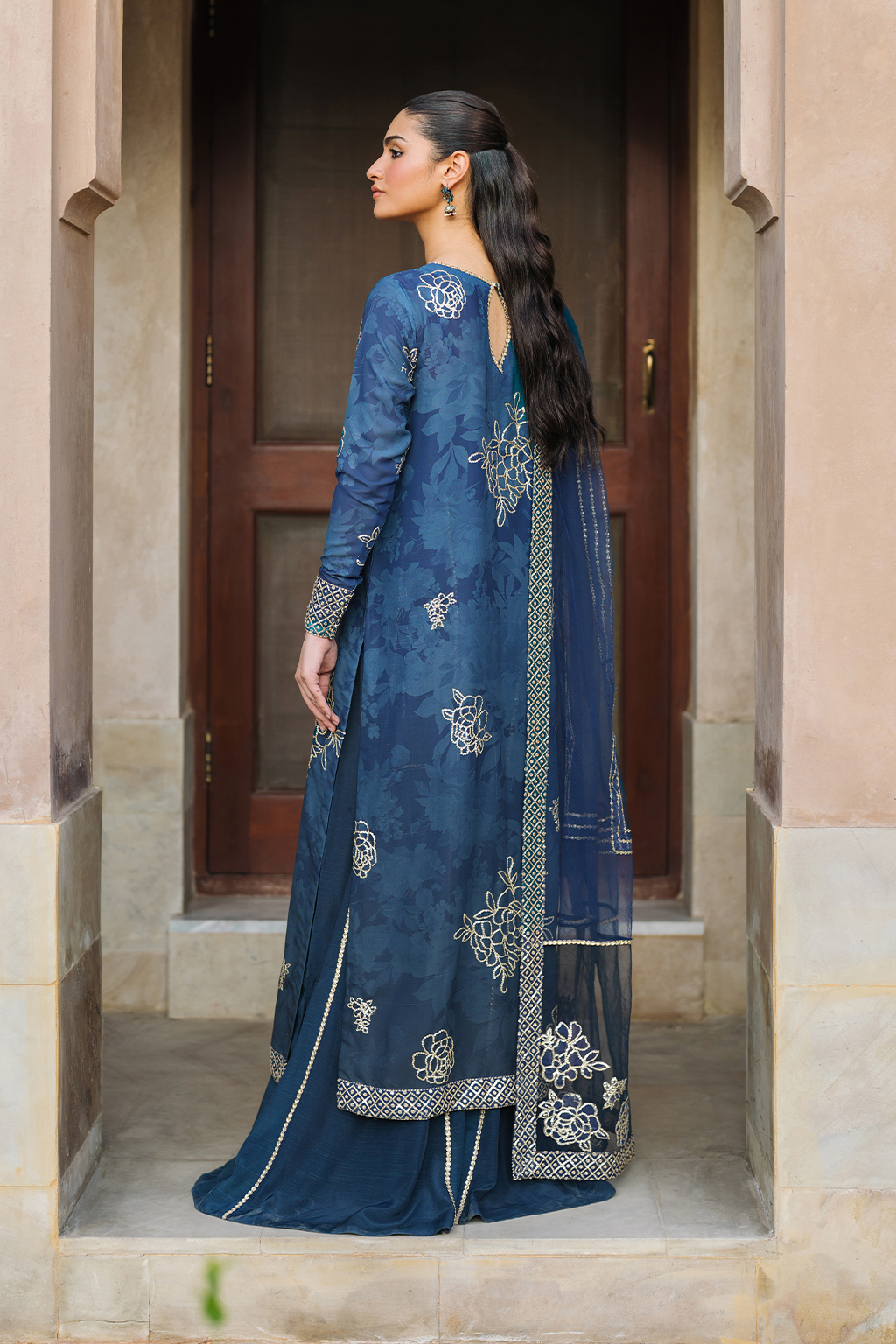Iznik | Bandhani Formals | UE-331 - House Of Hania