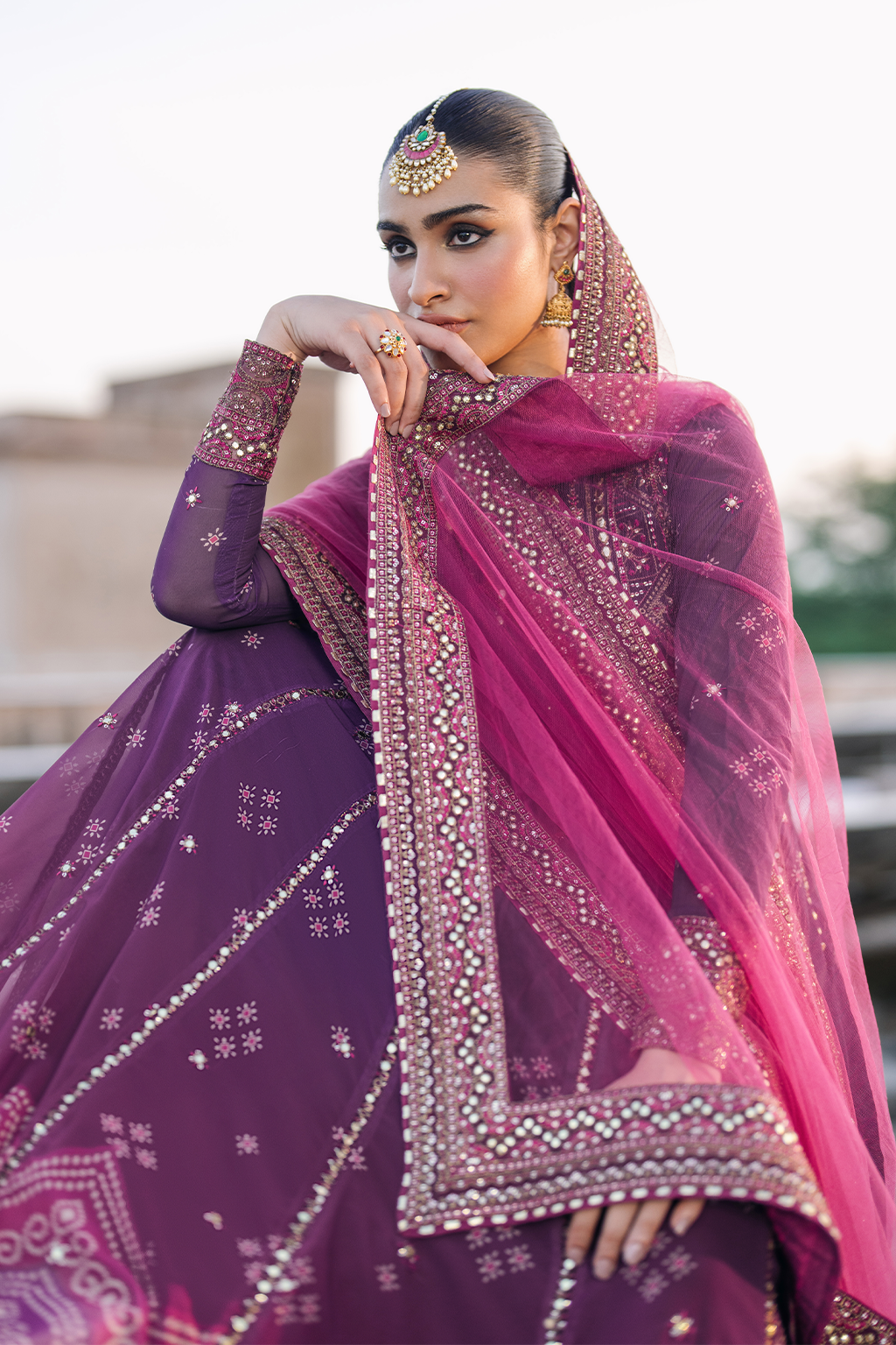 Iznik | Bandhani Formals | UE-333 - House Of Hania