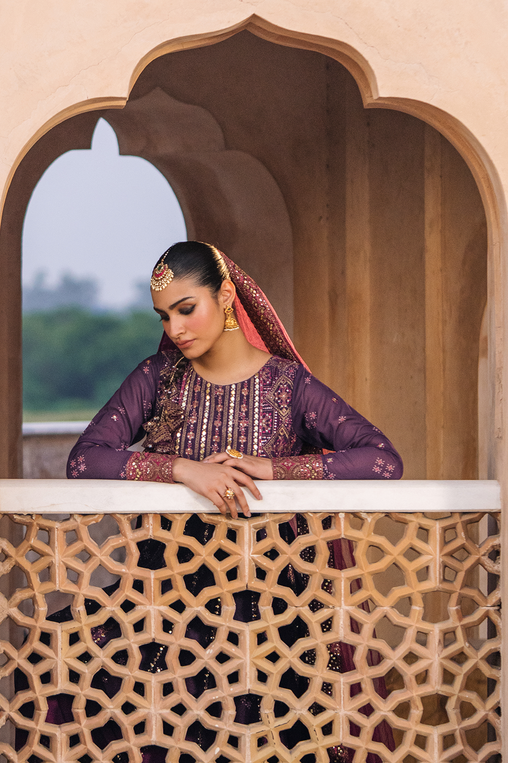 Iznik | Bandhani Formals | UE-333 - House Of Hania