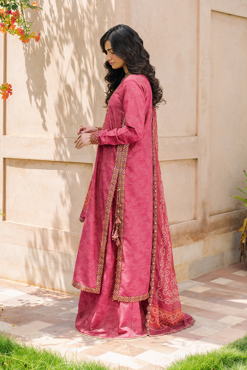 Iznik | Bandhani Formals | UE-336 - House Of Hania