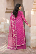 Iznik | Bandhani | UE-326 Embroidered Chiffon - House Of Hania