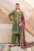 Iznik | Bandhani | UE-329 Embroidered Chiffon - House Of Hania