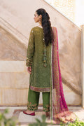 Iznik | Bandhani | UE-329 Embroidered Chiffon - House Of Hania