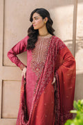 Iznik | Bandhani | UE-336 Embroidered Chiffon - House Of Hania