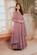 Iznik | Chiffonkari Formals | ICK-02 Embroidered Chiffon - House Of Hania