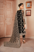 Iznik | Chiffonkari Formals | ICK-03 Embroidered Chiffon - House Of Hania