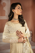 Iznik | Chiffonkari Formals | ICK-06 Embroidered Chiffon - House Of Hania