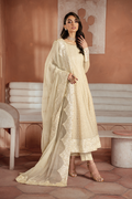 Iznik | Chiffonkari Formals | ICK-06 Embroidered Chiffon - House Of Hania