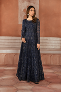 Iznik | Chiffonkari Formals | ICK-07 Embroidered Chiffon - House Of Hania