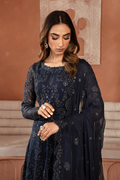 Iznik | Chiffonkari Formals | ICK-07 Embroidered Chiffon - House Of Hania