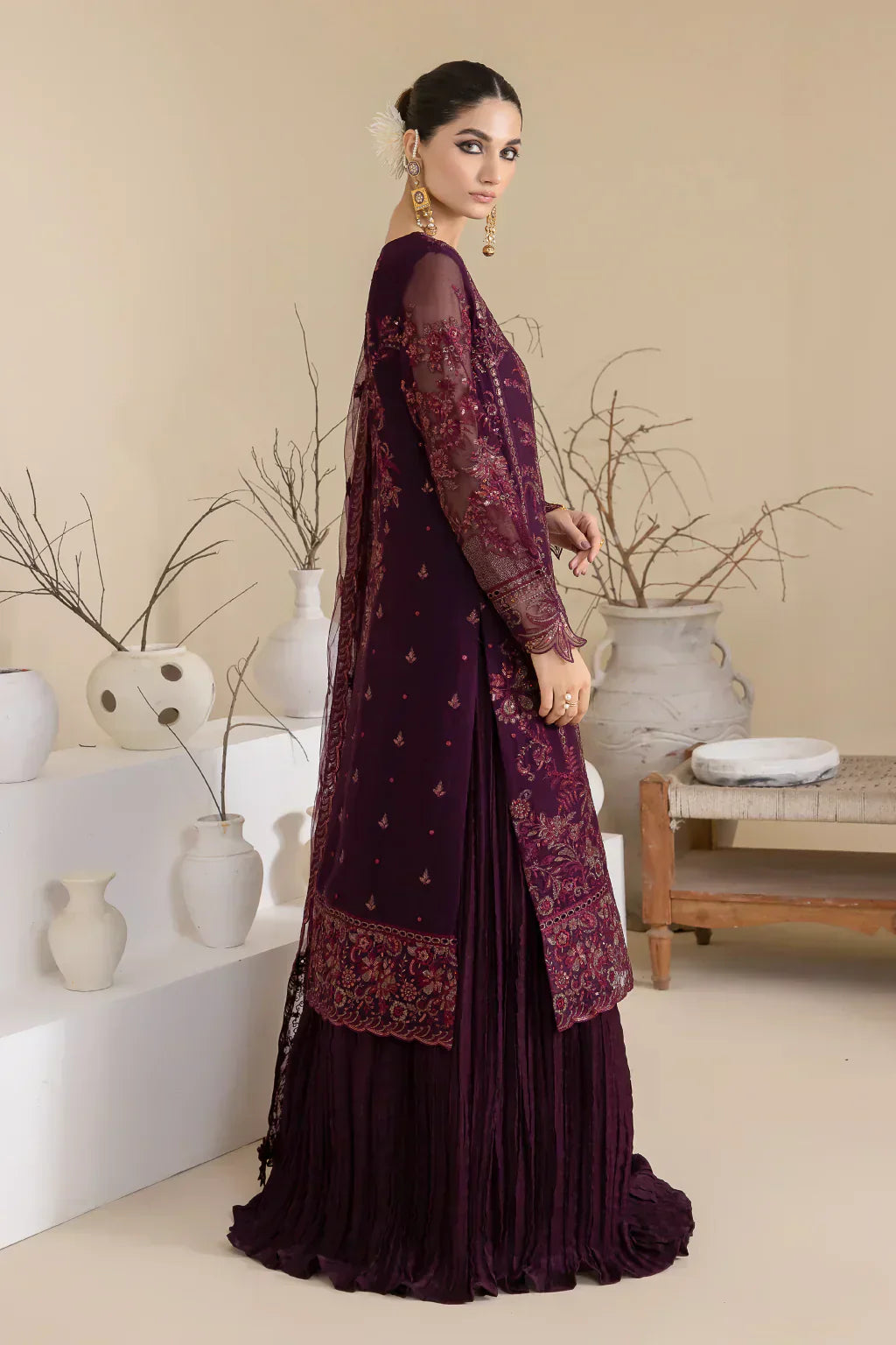 Iznik | Chinnon Chiffon | CC-28 KEEYA - House Of Hania