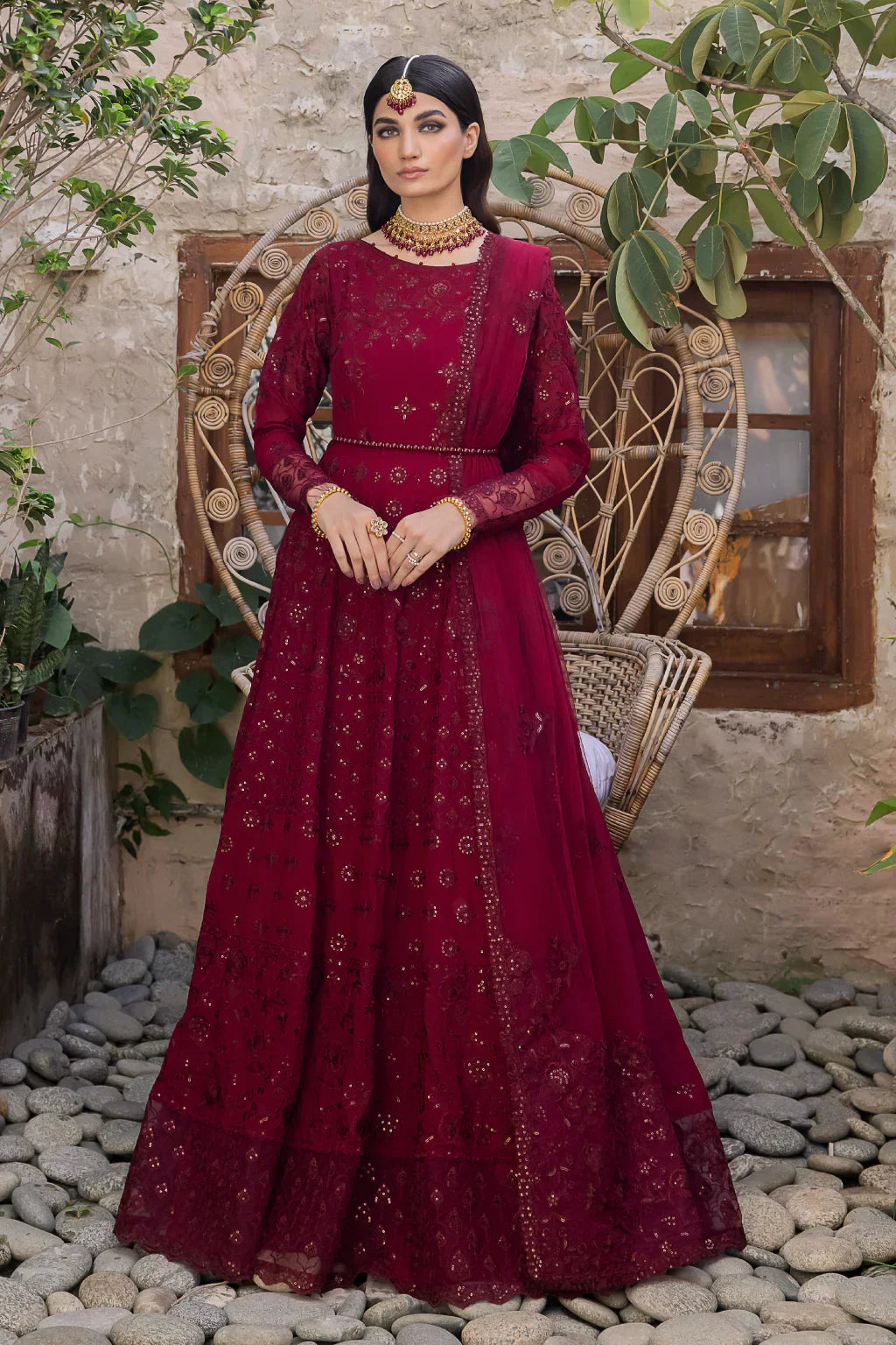 Iznik | Chinnon Chiffon | CC-29 ROSALIE - House Of Hania