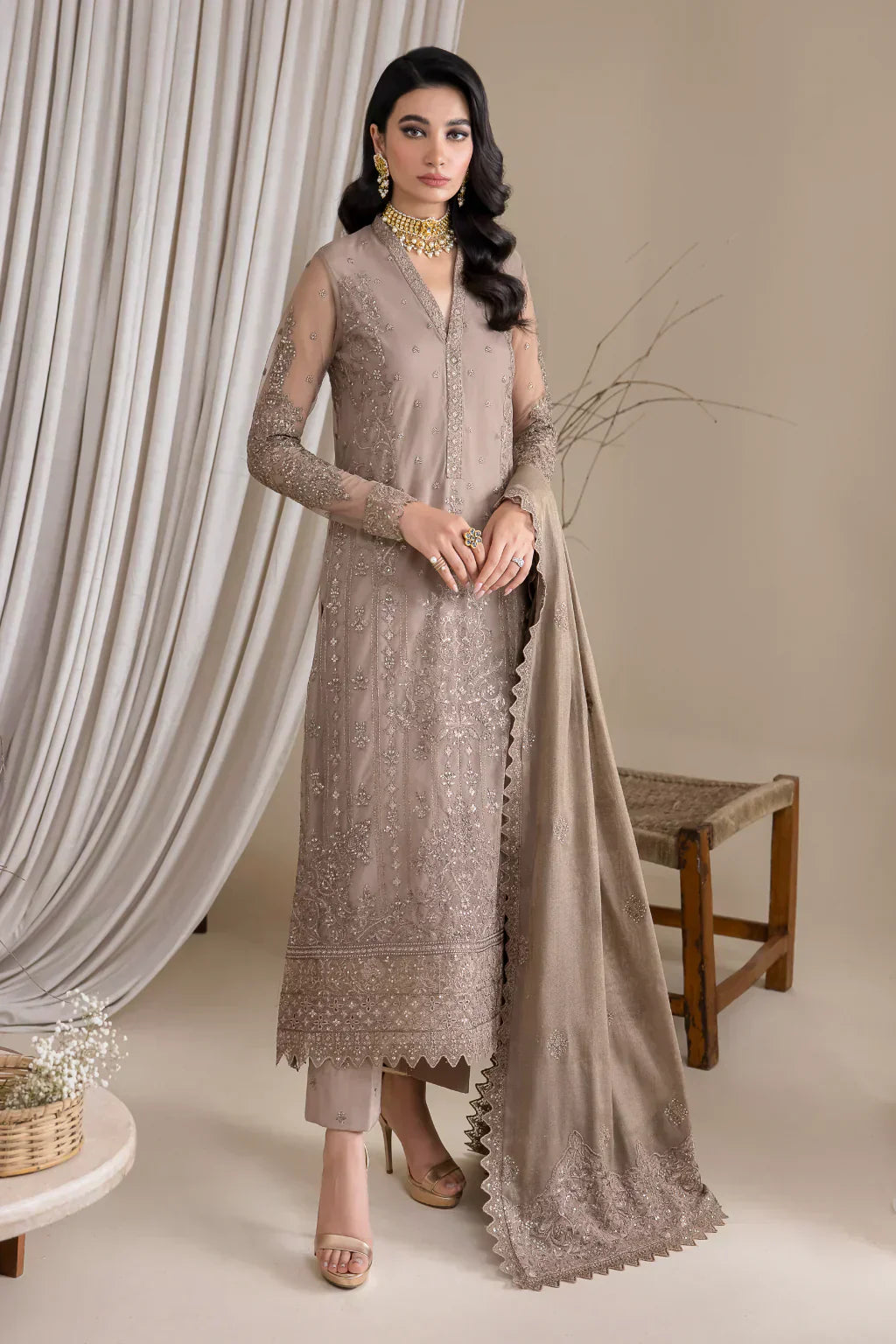 Iznik | Chinnon Chiffon | CC-30 VANESSA - House Of Hania