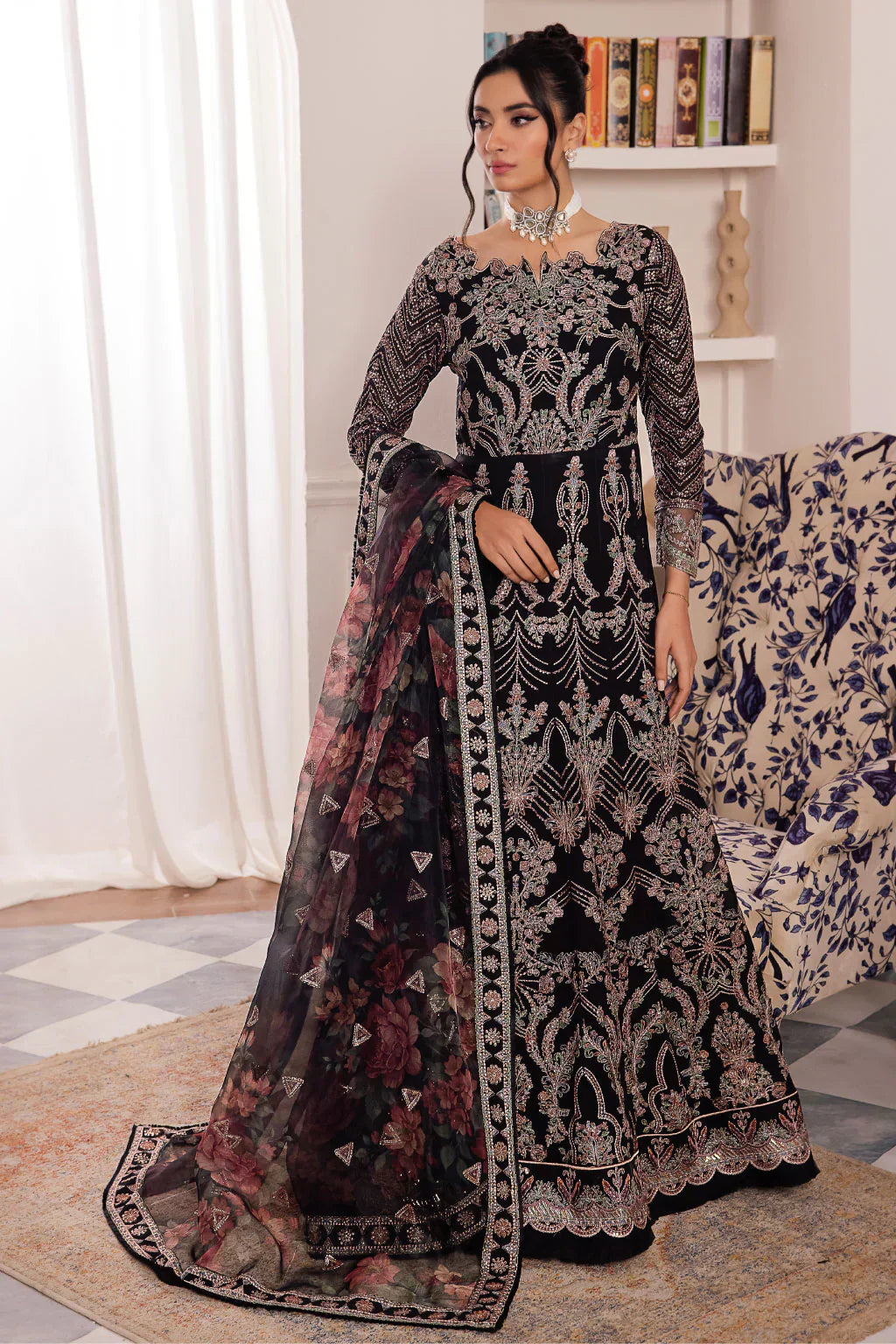 Iznik | Chinnon Chiffon | CC-32 KIAH - House Of Hania