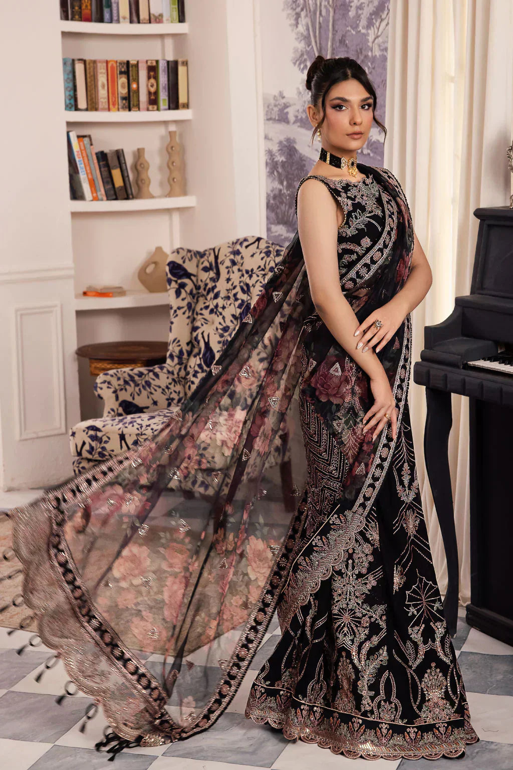 Iznik | Chinnon Chiffon | CC-32 KIAH - House Of Hania