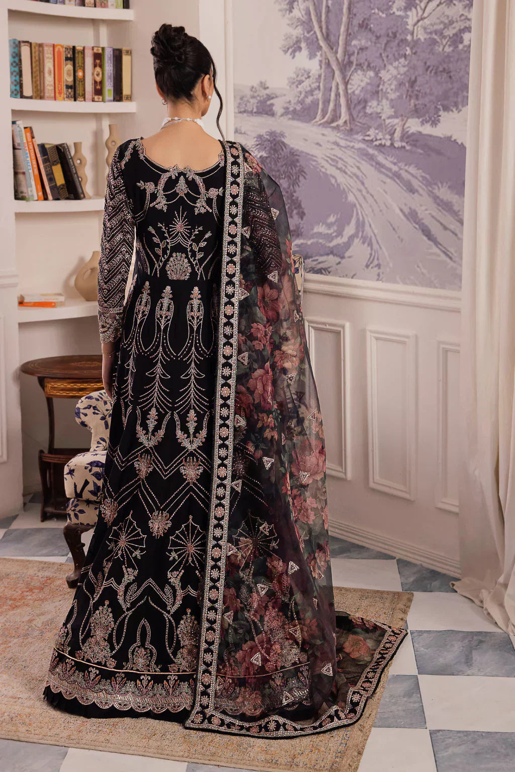 Iznik | Chinnon Chiffon | CC-32 KIAH - House Of Hania